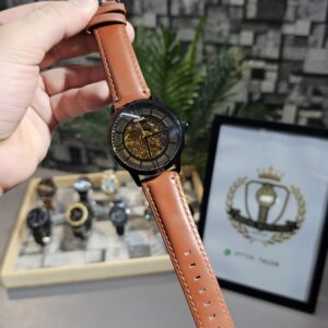 fossil townsman automatic open heart